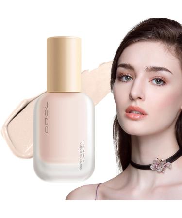 PUCHEN Natural Foundation Makeup Creamy Natural Foundation Natural Concealer Moisturizing Long Wear Lightweight Full Coverage Brightening Matte Foundation for Uneven Complexion Puchen