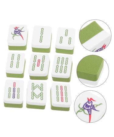 Buy FRCOLOR 9pcs Mahjong Puff - Triangular Makeup Sponges Hydrophilic Non-latex Perfect for Flawless Application International Shipping Available - Buy Online on GoSupps.com