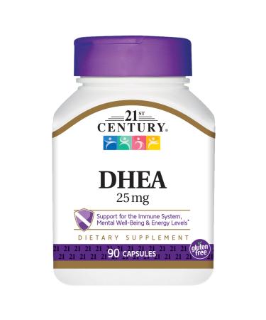 21st Century DHEA 25 mg 90 Capsules