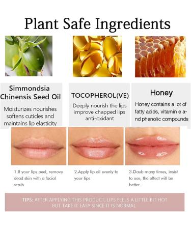 PICKX Vitamin E Lip Plumping Serum Lip Plumper Lip Plumping Serum Lip Hyaluronic Instant Lip Filler for Moisturize Eliminate Dryness Wrinkles Enhances Plump Gloss (1PC) - Buy Online on GoSupps.com