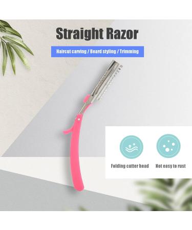 High-Quality Manual Beard Trimmer & Eyebrow Razor - Foldable Straight Edge for Men & Women - Buy Online on GoSupps.com