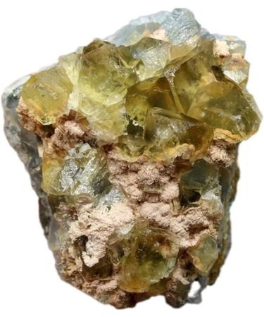 Minerals Stones Natural Yellow Fluorite Cluster rehearsals Stones and Crystals Quartz Crystal Stones Decoration (Color : 151g)