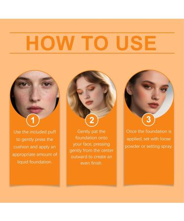  Generisch Cushion - Concealer and Colour Corrector - Air Cushion - For Daily Use Special Occasions Weddings Sensitive Skin and Mature Skin - Buy Online on GoSupps.com