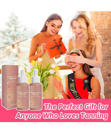 71Nmly 2PCS Sunless Tanning Drops120ML Self Tanning DropsSelf Tanning Face and Body Natural Melanin BoostingHerbal Tanning Moisturizer for All Skin Types - Buy Online on GoSupps.com