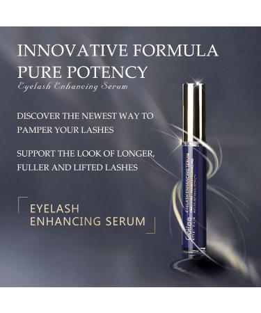 Buy Eyelash Growth Serum with Peptides for Longer Fuller Lashes - Cruelty-Free 6ml - International Shipping Available - Buy Online on GoSupps.com