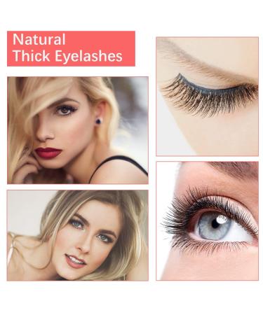 Buy 10 Pairs 3D False Eyelashes Set - Reusable Natural Eyelashes & Tweezers | International Shipping - Buy Online on GoSupps.com