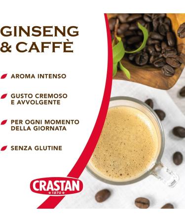  Italian Gourmet E.R. Italian Gourmet Ginseng & Coffee Sugar Drink Powder 6 x 500 g Value Pack Soluble Instant Hot Drink Creamy Aromatic Breakfast Office Barista Italian + Italian Gourmet Style - Buy Online on GoSupps.com