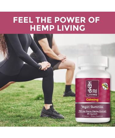 Nano Hemp Extract Joint & Muscle Gummies Daily Support Mood Sleep Support Relaxation Overall Wellnes 750 mg (30 Gummies) 750 MG | 30 Count - Buy Online on GoSupps.com
