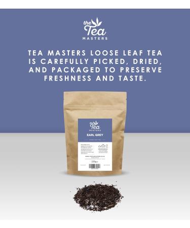 The Tea Masters Loose Leaf Tea - Earl Grey (1 x 225g) - Buy Online on GoSupps.com