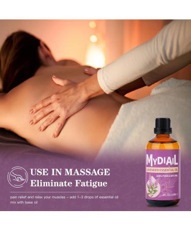 Premium Lavender Essential Oil - Therapeutic Grade Aromatherapy for Diffuser Bath Skin Care & More - 118ml (4oz - Buy Online on GoSupps.com