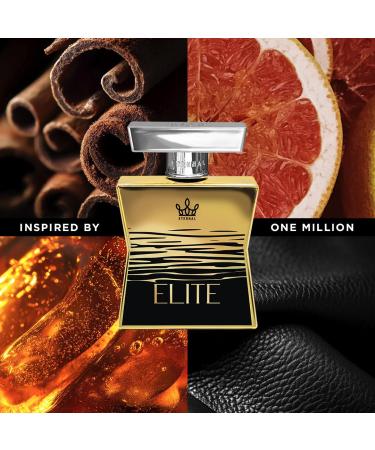 Eternal Elite EDP Inspired by One Million 3.4 oz (100ml) Long-lasting Vegan Clean Ingredients Cologne Spray 2000 sprays per bottle - Buy Online on GoSupps.com
