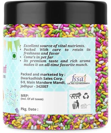 AOZA Dhawak Colourful Sugar Coated SAUNF| Colorful Fennel Seed - 400 GMS. Mouth Freshener| Jar Pack| - Buy Online on GoSupps.com