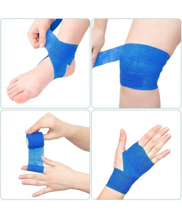 12 Roles Self-Adhesive Cohesive Bandage - Elastic Sports Wrap for Athletes | 6 Colors 5cm x 4.5m - Buy Online on GoSupps.com