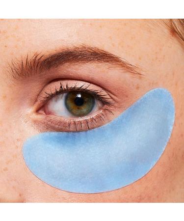 Pacifica Beauty Eye Bright Vitamin C Spot Serum Mask Under Eye Patches - Brightening, Moisturizing, Plumping - Plant-Based, Vegan, Cruelty-Free - Blue - 1 Count - Buy Online on GoSupps.com