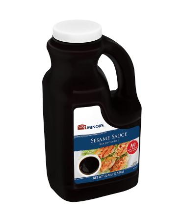Minor's Sesame Sauce 5 lb 10 oz Bottle - Spicy Asian Flavor for Dips & Dressings - Buy Online on GoSupps.com