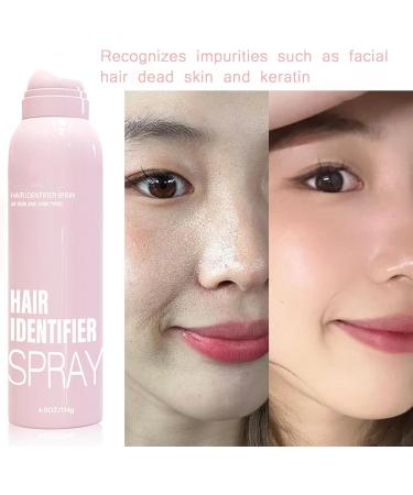 BOPBISGA Hair Identifier Spray for Face Shaving Hair Identifier Spray and Dermaplaner Set Hair Identifier Spray for Face Dermaplaning Skin Body Suitable for All Skin and Hair Types (1SET) - Buy Online on GoSupps.com