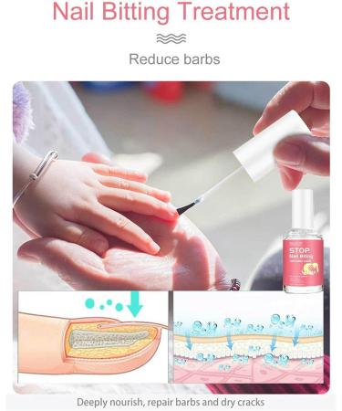  Tyinerc Chewing Nail Polish for Nail Polish No Cock Nail Polish Bitter Thumb Sucking Nail Polish Finger Sucking Prevention Stop Chewing Nails for - Buy Online on GoSupps.com