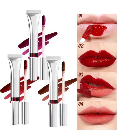  Sghtil Lip stain removal peeling lips Long-lasting lip liner - 3-piece anti-stain lip gloss set long-lasting pigmented lip stain lipstick for women - Buy Online on GoSupps.com