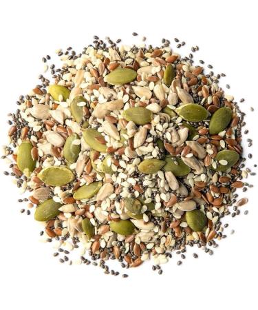 Easy Vibes - Mix of 5 Seeds (500g) | 5 Seeds (Squash Flax Chia Sunflower Sesame) | Ideal for bread salads or yogurts - Buy Online on GoSupps.com
