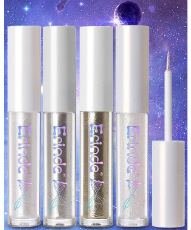 Erinde Liquid Glitter Eyeliner - Waterproof Highly Pigmented Metallic Shades for Stunning Eye Looks - Buy Online on GoSupps.com