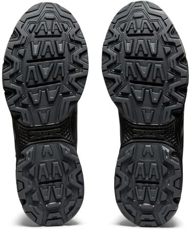 ASICS Men's Gel-Venture 8 Mid Top Running Shoes 10.5 - Black/Black - Buy Online on GoSupps.com