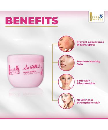 Fair & White Hydra Sweet Creme Moisturizing Cream - 400 gr - Buy Online on GoSupps.com