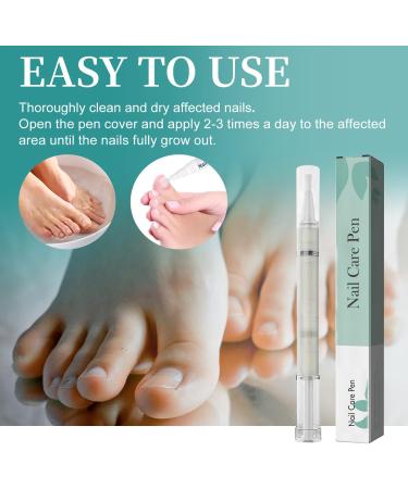 KIYOLER Nail Care Pen for Nail Care Healthy Routine Against Nail Fungus Nail Fungus Pen Natural Nail Fungus Pen Austria Buffer for Nails Pack of 5 - Buy Online on GoSupps.com