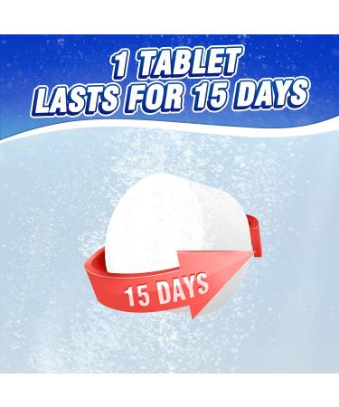 Vacplus Toilet Bowl Cleaner Tablets - 20 Pack | Automatic Bleach Toilet Bowl Cleaners | Deodorizing & Descaling Household Cleaners | Removes Tough Stains - Buy Online on GoSupps.com