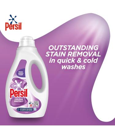 Persil Colour Laundry Washing Liquid Detergent keeps colours bright outstanding stain removal in quick & cold washes 945 ml (35 washes) - Buy Online on GoSupps.com