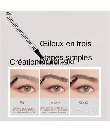  Fravsiu Eyebrow Pencil Eyebrow Pencils for Women Eyebrow Tint Pen - Waterproof 2 Tips Eyebrow Pencil Long Lasting Eyebrow Pencil Anti-Smudge Eyebrow Pencils - Buy Online on GoSupps.com