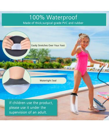 Waterproof Plaster Leg Protector for Kids | Shower & Bath Protection for Wounds & Orthopedic Boots - Buy Online on GoSupps.com