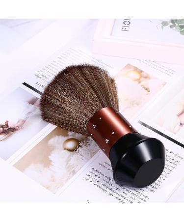 Vtrem Professional Hairdressing Brush - Rose Gold & Black Powder Brush for Hair Cutting & Salon Use - Buy Online on GoSupps.com