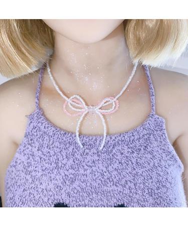 Shop Oralgos Personalized Pearl Keybone Chain - Trendy Party Jewelry for Women & Girls with Cute Loop & Star Trailer - Buy Online on GoSupps.com
