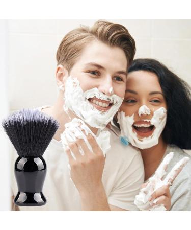 Premium Barting Foam Brush - Vintage Nylon Hair Shaving Brush for Men | Traditional Facial Cleaning & Wet Shaving Brush for Safety & Double Edge Razors - Buy Online on GoSupps.com
