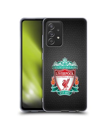Head Case Designs Officially Official Liverpool Football Club Pixel Black 1 Crest 2 Soft Gel Handy Shell Capprint Compatible with Galaxy A52 / A52S / 5G (2021) Galaxy A52 / A52S / 5G (2021) Black pixel 1