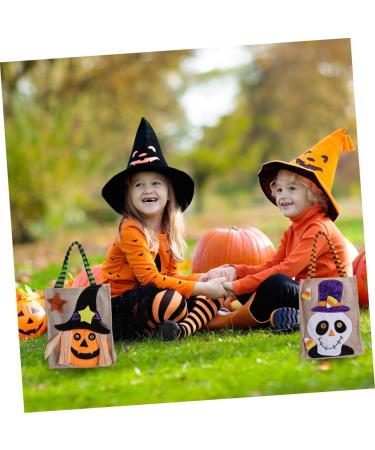 STOBAZA Halloween Candy Pouch 4 Pcs Halloween Candy Bag Candy Bags Girl Outfit Kid Pouch Child Decorative Items Bulk - Buy Online on GoSupps.com