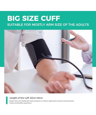 Buy Blood Pressure Monitor - Upper Arm BP Machine for Home Use | Adjustable Cuff 2x120 Memory Large Display LED Light | Fast International Shipping - Buy Online on GoSupps.com