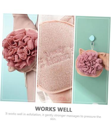 2pcs Reusable Bath Ball Exfoliating Loofah - Body Cleaning Scrubber & Baby Tub Towel | Eco-Friendly Polyester Sponges for Women - Buy Online on GoSupps.com