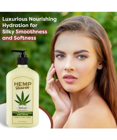 Pineapple Mango Lotion with Pump - 18oz | Moisturizing Tropical Skin Care for All Skin Types - International Shipping Available - Buy Online on GoSupps.com
