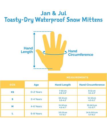 JAN & JUL Waterproof Stay-on Winter Snow Mittens for Baby Toddler - Winter Flower L 6-8Y - Buy Online on GoSupps.com