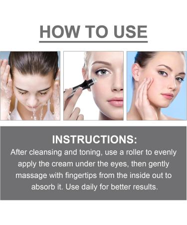 Anti Wrinkles Eye Serum Under Eye Serum For Dark Circle Eye Cream Anti Aging Nicotinamide Eye Creams For Dark Circle Hydrating Under Eye Cream - Buy Online on GoSupps.com