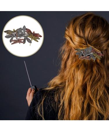 Beaupretty Vintage Dragonfly Hair Clip for Women - Metal French Barrette Hairpin Spring Clip for Girls - 9.6x4.7cm - Buy Online on GoSupps.com