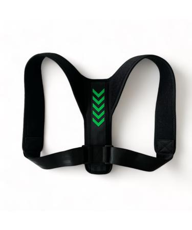 Posture Corrector for Men & Women Adjustable Posture Brace for Back Pain Relief Upper Body Alignment Shoulder Support Black