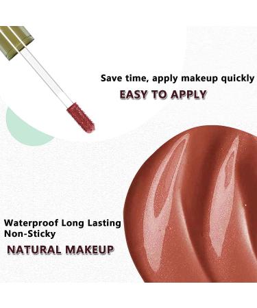 Hydrating Nude Glitter Lip Gloss - Plumping & Moisturizing | Long Lasting Liquid Lipstick by Glossier - Buy Online on GoSupps.com