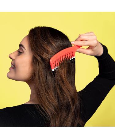 KISMETICS Big Hair Tools: Extra Large Wide Tooth Comb for Curly, Wavy, Thick, or Long Hair - Buy Online on GoSupps.com