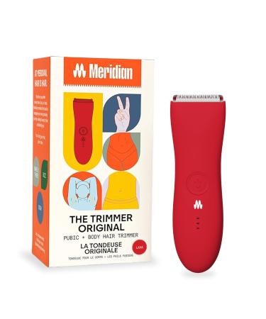 MERIDIAN Tondeuse de bikini originale pour femme tondeuse poils pubiens pour femme rasoir corporel pour femme et homme lave