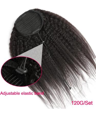 Ponytail Extension Extensions Yaki Straight Human Hair Afro Kinky Straight Drawstring Ponytail Human Hair Clip in Remy Hair Extension Human Hair Ponytail Hairpiece Ponytail Hair Extension(Size:10 inch 10 inch Drawstring Ponytail - Buy Online on GoSupps.com