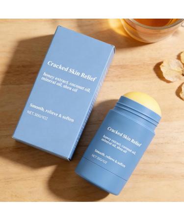 Stick for Cracked Heels - 30g Moisturizer for Knees Elbows and Hands | Foot Moisturizer | to Soften Dry Areas of the Body Recommended for the Whole Family - Buy Online on GoSupps.com