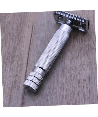 Fomiyes Double Razor - Men's Wooden Safety Razor for Home Use | Premium Steel Shaver - Buy Online on GoSupps.com