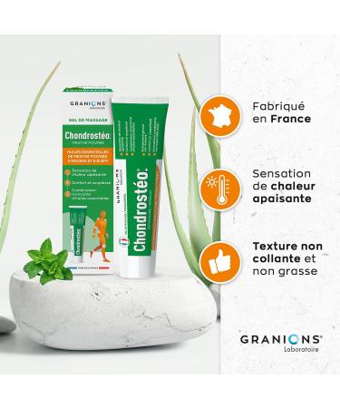 CHONDROSTEO MASSAGE GEL - Heating gel - *100 ml - Buy Online on GoSupps.com